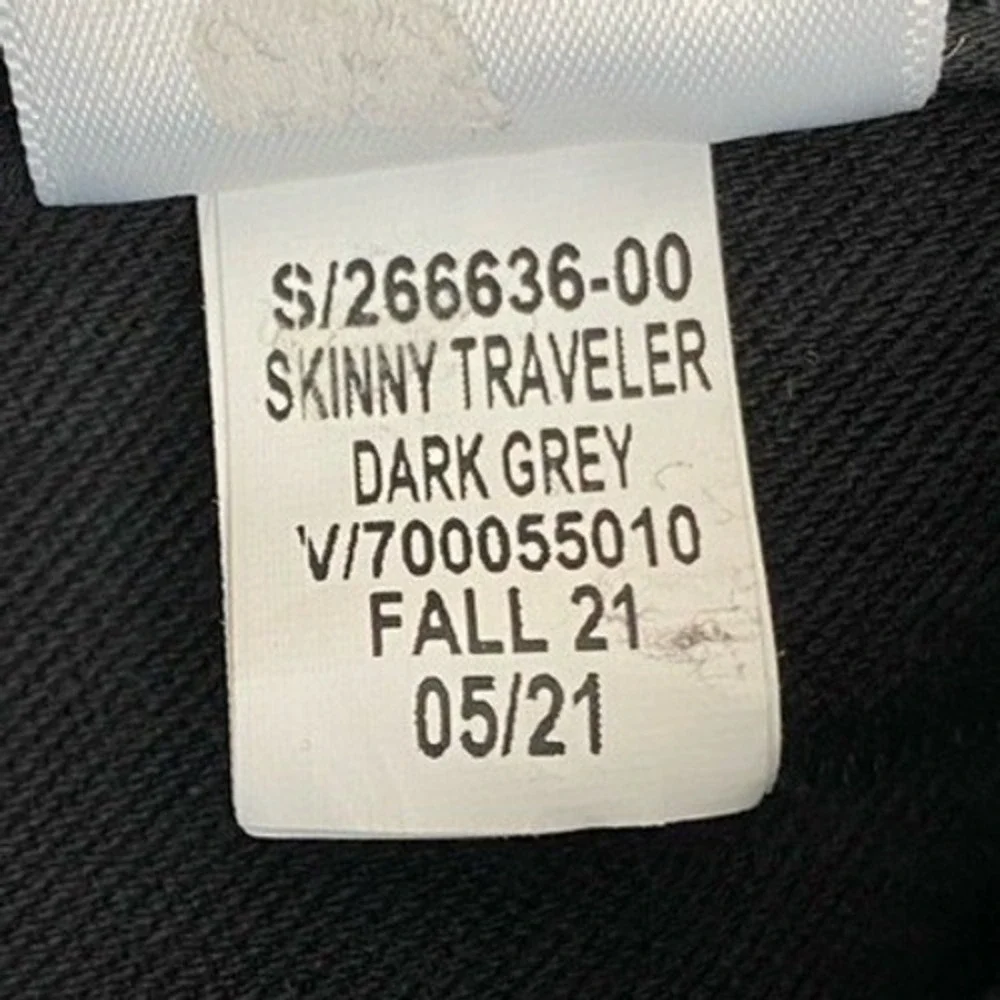Banana Republic Traveler Jeans Men's 42x29 Skinny Fit Dark Grey‎ Stretch Comfort